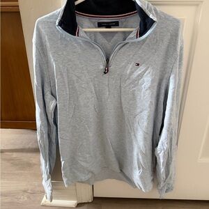 Tommy Hilfiger Light Blue V-Neck Shirt